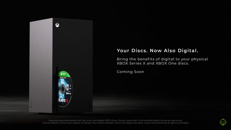 Disc to digital xbox